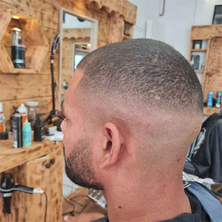 Barbershop man knippen kapsel instagram 3